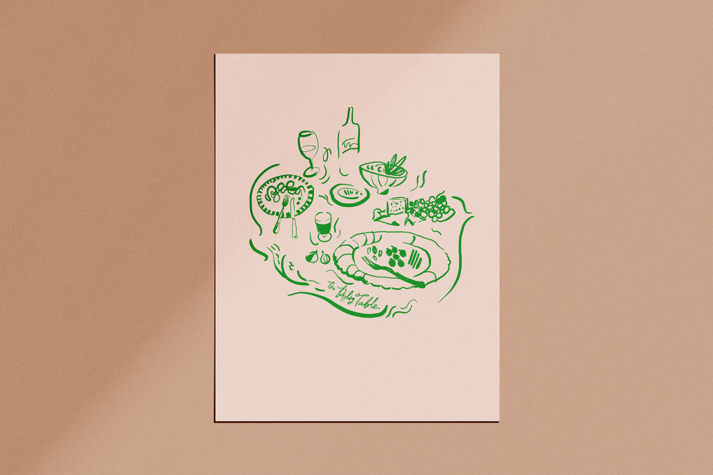 THE DEJLIG TABLE POSTER