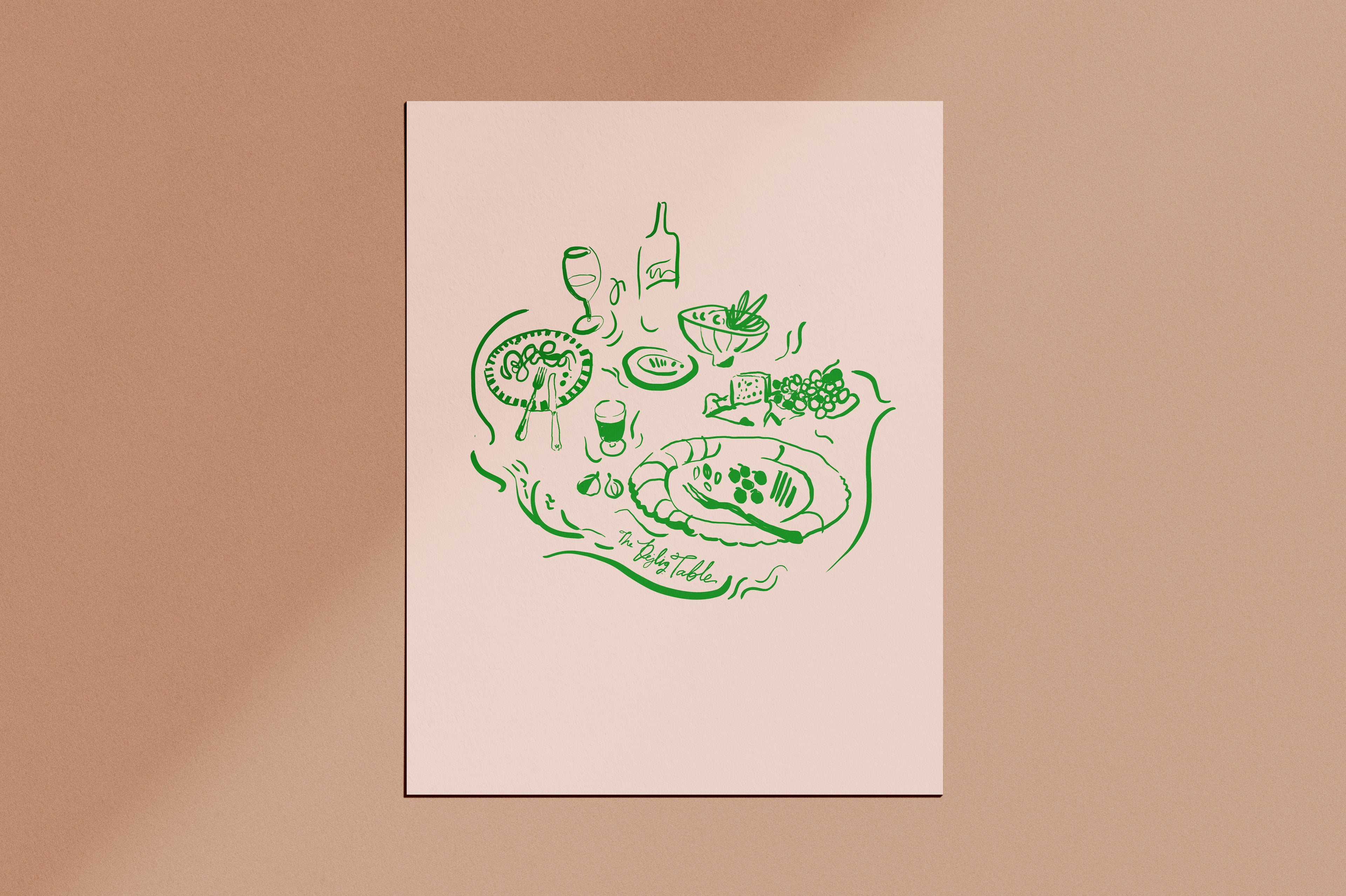 THE DEJLIG TABLE POSTER