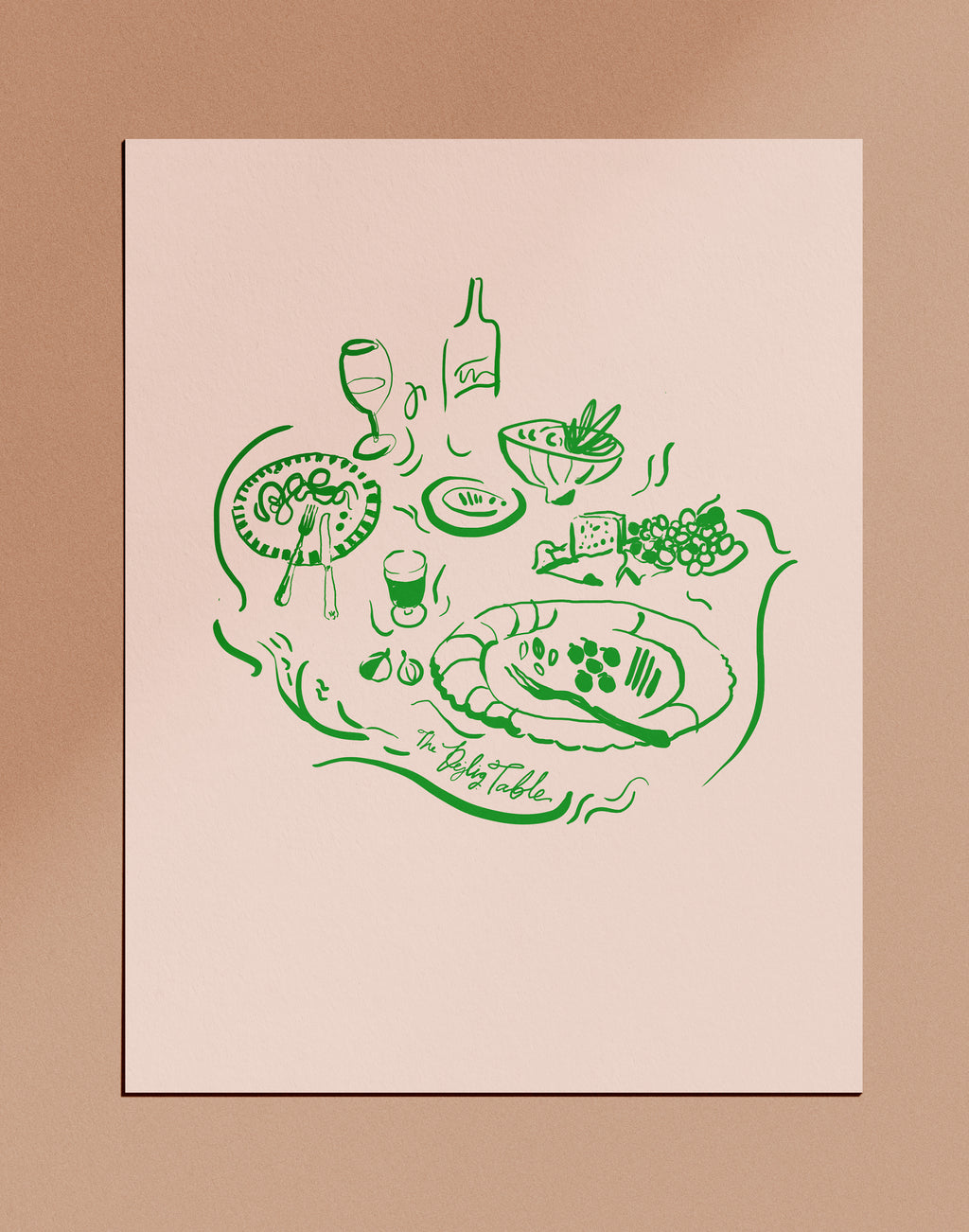 THE DEJLIG TABLE POSTER