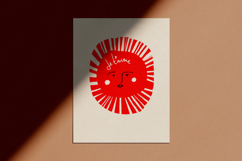 Art Print SUN Poster